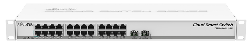 You Recently Viewed MikroTik CSS326-24G-2S+RM Cloud Smart Switch Image
